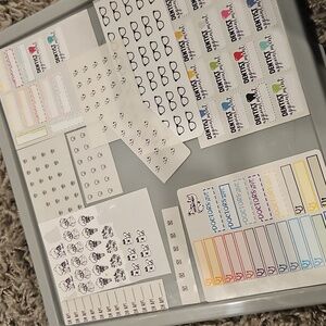 Health Assorted Planner Sticker Sheets Bundle - Medical And Health Theme